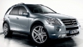 AMG front apron, Models up to 08/2008 without headlamp cleaning system, without PARKTRONIC